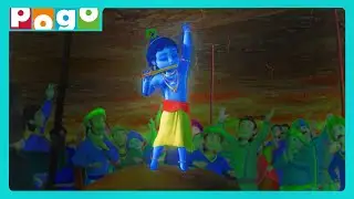 Little Krishna 🪈| Pure Heart, Playful Spirit! 😍| Best Animations 😆| Kids Stories | @PogoChannel