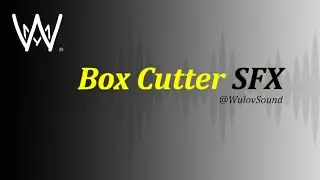 FREE SFX / Foley / Box Cutter (Sound Pack)