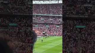 Goal!!!!! #TrophyChase #CommunityShield2023 #WembleyBattle #TopTeams #BritishFootball