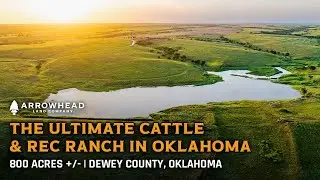 LAND FOR SALE: 800 Acre +/- Ranch with Stocked Lake | Dewey County, Oklahoma