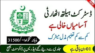 District health authority lahore jobs 2019 latest jobs - rozigo jobs