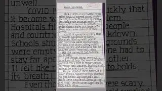 Essay on CORONA / Covid 19 | Corona essay english