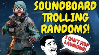 SOUNDBOARD TROLLING RANDOMS in BO7 while SNIPING! (HILARIOUS)
