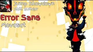 Error Sans Moveset Showcase // Jump Showdown