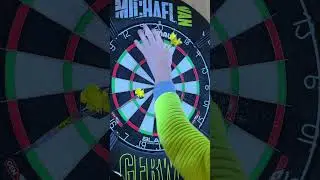 Tag 12 Checkout 152 Kid practice #darts