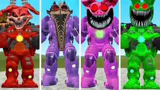 EVOLUTION OF MECHA TITAN CATNAP/DOGDAY AND PIG/RABIT Poppy Playtime Chapter 3 In Garry's Mod!