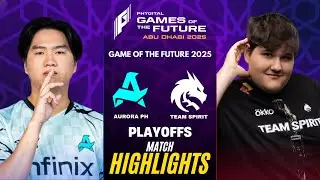 AURORA PH vs TEAM SPIRIT HIGHLIGHTS GOTF 2025 PLAYOFFS | RORA vs TS