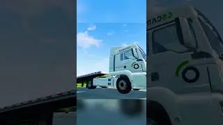 TRANSPORTING COLOR TRACTORS TRAILERS  DACIA, FORD, LIZARD PICKUP POLICE CARS! - Farming Simulator 22