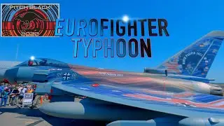 Amazing German Eurofighter Typhoon | Commemorative Edition | Pitch Black 2022