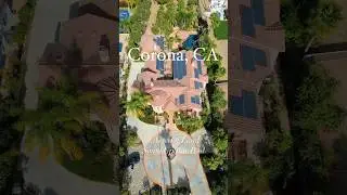 1 Acre CORONA, CA Estate With Pool + Guest House #luxuryhome #realestate #trending #shorts #trending