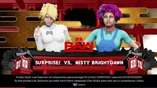 WWE 2k19 Surprise vs Misty Brightdawn 