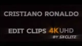 Cristiano Ronaldo 4K UHD | Enhanced quality | Smooth slow motion clips for edit #editclips #edit 