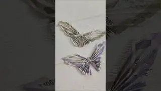 How to make money butterfly 😱|Used a 500 rs note to make money butterfly #shorts #moneyart