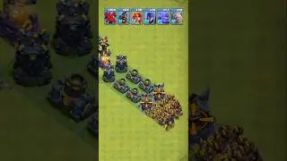 Can Dark Elixir Troops Survive Against Multi Target Defense? Clash of Clans