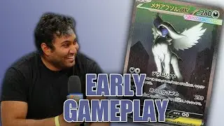 Mega Absol EX EARLY Gameplay and Decklist!