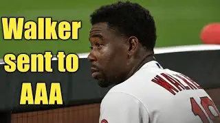MLB TRADE RUMORS | Cardinals demote BIG TIME prospect to minors |  pitching in shambles