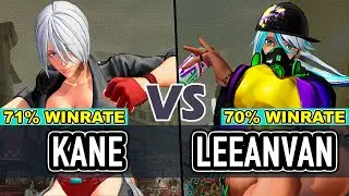 KOF XV ▰ KANE (&Aacute;ngel / Iori / Kukri) vs LEEANVAN (&Aacute;ngel / Isla / Whip)