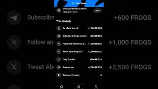 Airdrop FROGS:  