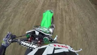 Denver Supercross Futures Vet +30 practice Derik Laddusaw