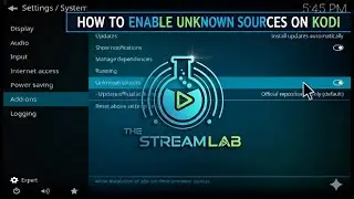 How to Enable Unknown Sources On Kodi