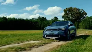 Subaru unveils first all-electric car, developed with Toyota
