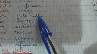 Adjectifs possessifs