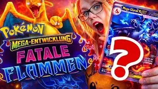 Ich ziehe ein MEGA-GLURAK?! 😱🔥 Pokemon FATALE FLAMMEN 🔥Top Trainer Box Unboxing & Opening 🥰 + ASMR