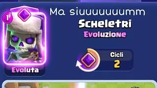 Sblocco gli scheletri evoluti!!! ~ Clash Royale