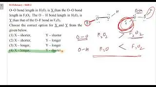 O-O bond length in H2O2 is X than the O-O bond length in F2O2. The O-H bond length in H2O2 is Y than