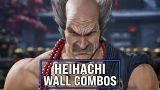 HEIHACHI MISHIMA ALL Possible Wall Combos | TEKKEN 8 Season 1