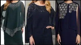 Homeyee Super Elegant Embellished Chiffon Mother of the bride dresses 2k22