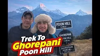 “Trek to Ghorepani Poon Hill | Sunrise, Mountains & Pure Nepal 🇳🇵”