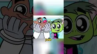 Beast Boy & Cyborg LOVE Puppy game! #reels #teentitansgo #funny #dc #cartoon #shorts