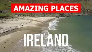 Ireland drone footage | Travel, tourism, vacation, sea, Dublin city | 4k video | Island of Ireland