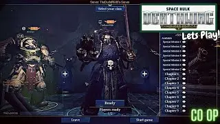 Space Hulk: Deathwing Gameplay | Team First Person Shooter | Co op Lets Play! Chapter 1