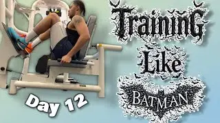 Day 12 Of Training Like BATMAN FOR 60 DAYS To Get JACKED! *MOTIVATIONAL*!
