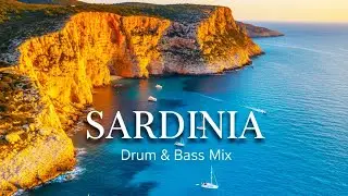 Epic Sardinia & Italy drone scene - Drum & Bass Journey 4K