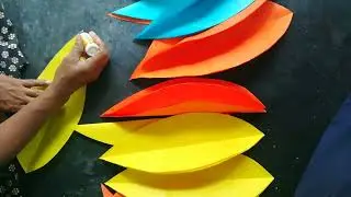 pindi perunnal flower making /pindi decoration/origami / paper craft/paper craft ideas /DIY#youtube