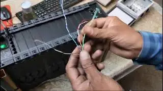 EXTENSION TESTING ON MDF AND JUMPER CABLE CONNECTION 1