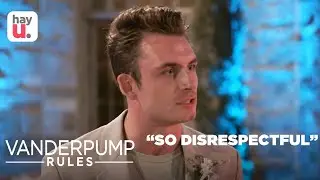 James Confronts Brock About His Secret Wedding Plans | Season 9 | Vanderpump Rules