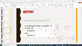 Python :Output Questions