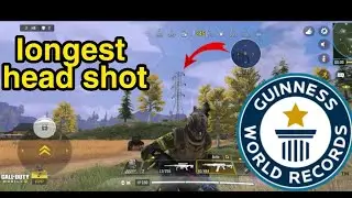 COD mobile longest sniper shot || world record|| R.K.Gaming#callofdutymobile