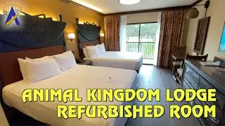 Disney's Animal Kingdom Lodge Refurbished Room Tour - Walt Disney World