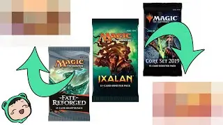 Opening 3 random foreign Magic: the Gathering booster packs! (Fate Reforged, Ixalan, Core 2019)