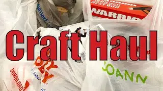 Craft Haul: Sewing Patterns, Crafting Tools, Project Supplies