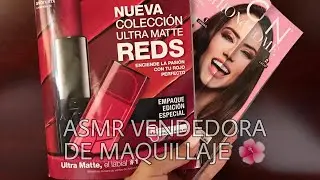 ASMR VENDEDORA DE MAQUILLAJE