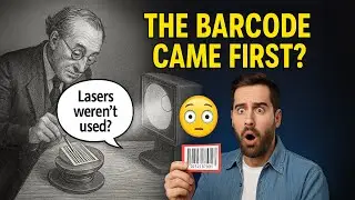 The Barcode Was Invented Before the Laser