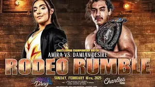 FULL MATCH Amira vs Damian Desire - Wrestledrag Championship!