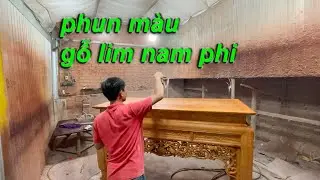 Gỗ LIM NAM PHI nên pha màu như thế nào cho đẹp