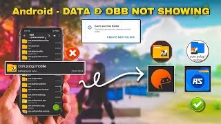 How to Fix Bgmi & PUBG || 🤩 Android Data obb File Paste Problem || com.pubg.imobile || Problem Solve